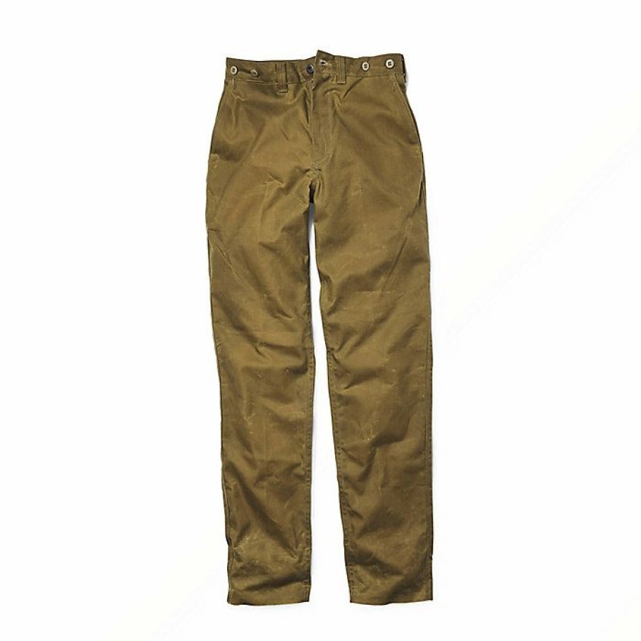 Mens Clothing * | Filson Men'S Oil Finish Double Tin Pant Dark Tan