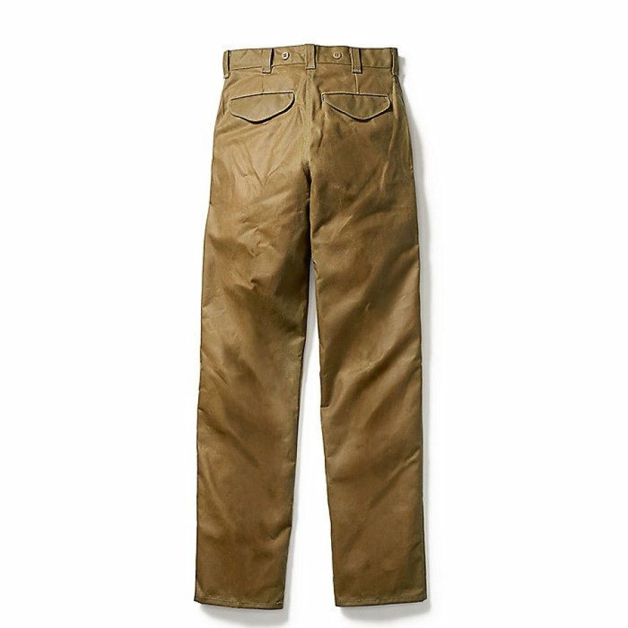 Mens Clothing * | Filson Men'S Oil Finish Double Tin Pant Dark Tan