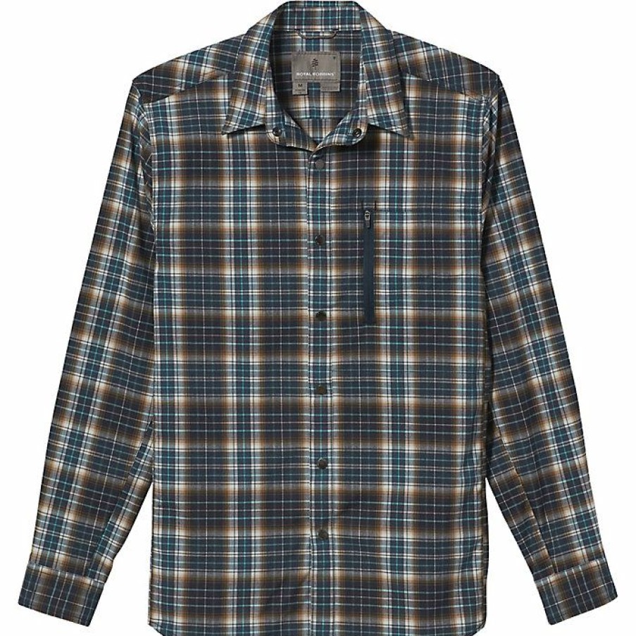 Mens Clothing * | Royal Robbins Men'S Thermotech Ren Plaid