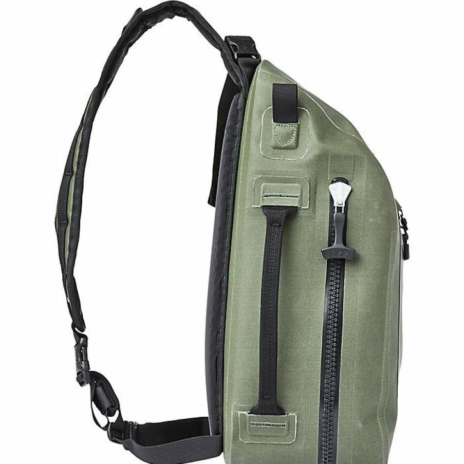 Water Sports Gear * | Filson Dry Sling Pack Green