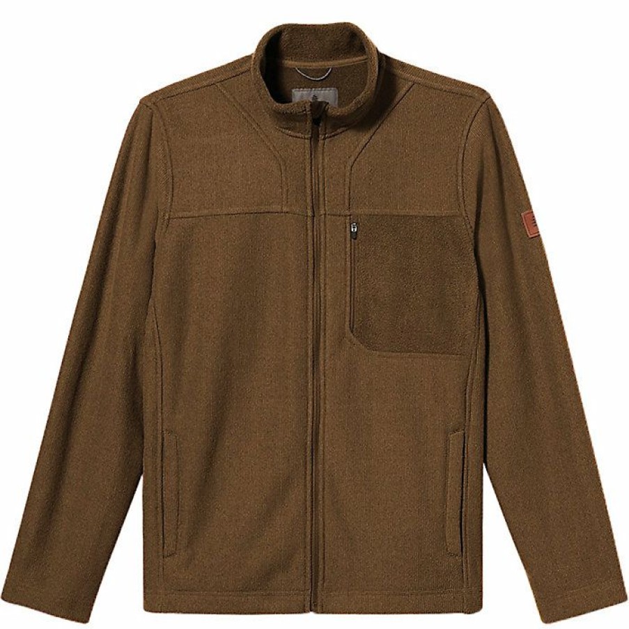 Mens Outerwear * | Royal Robbins Men'S Connection Grid Jacket Trail Moss