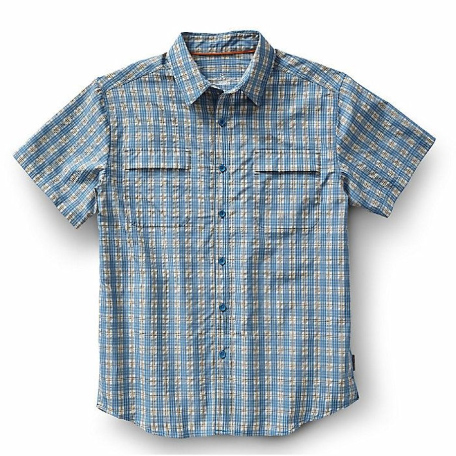 Mens Clothing * | Royal Robbins Men'S Diablo Plaid Ss Shirt