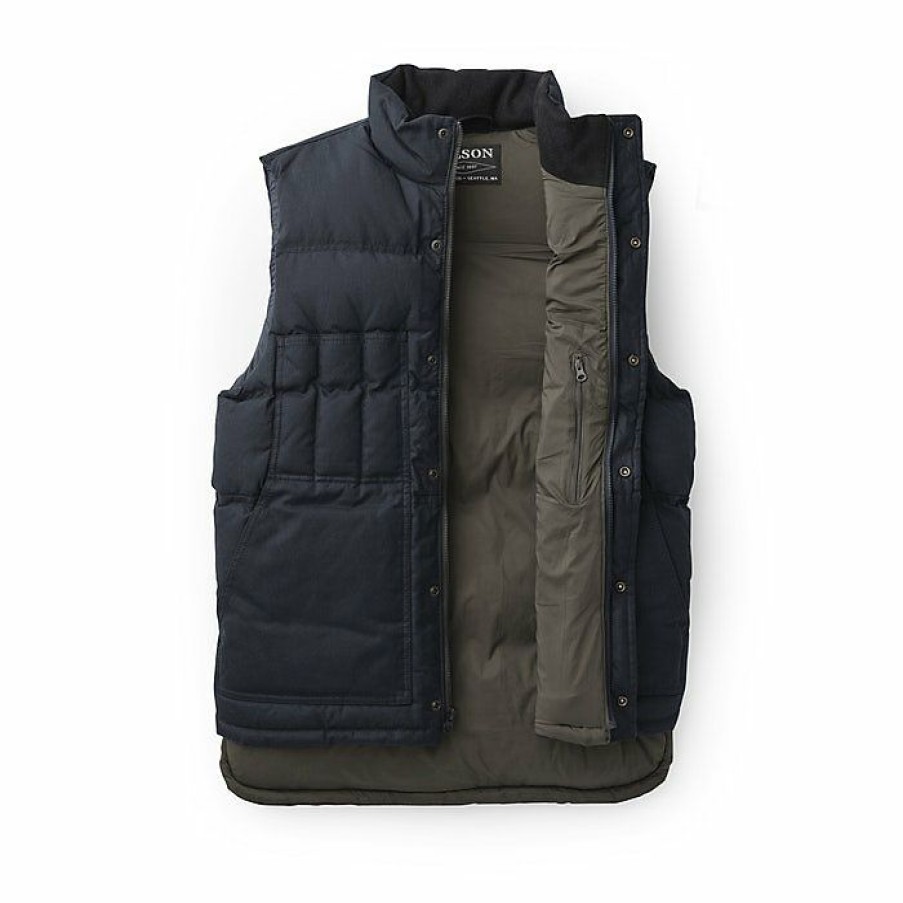 Mens Outerwear * | Filson Men'S Down Cruiser Vest