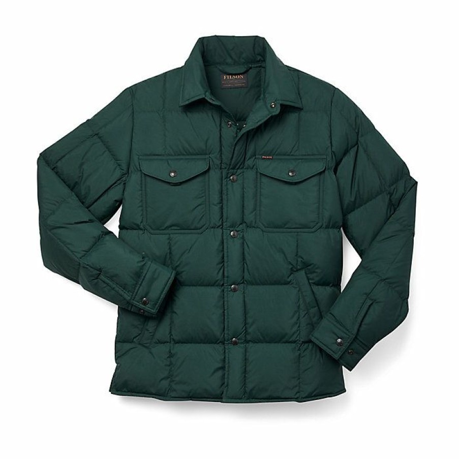 Mens Outerwear * | Filson Men'S Lightweight Down Jac-Shirt