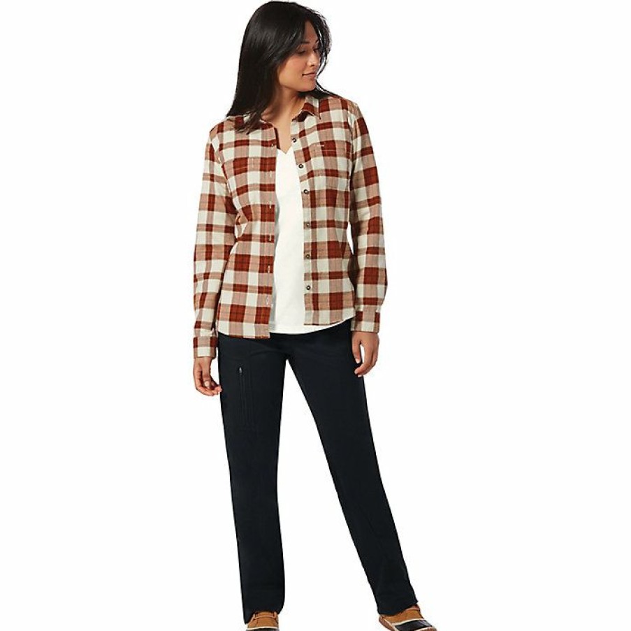 Womens Clothing * | Royal Robbins Women'S Lieback Organic Cotton Flannel Ls Shirt