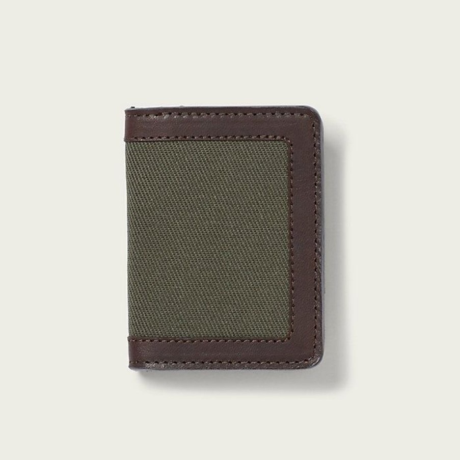 Travel Gear * | Filson Outfitter Wallet Otter Green