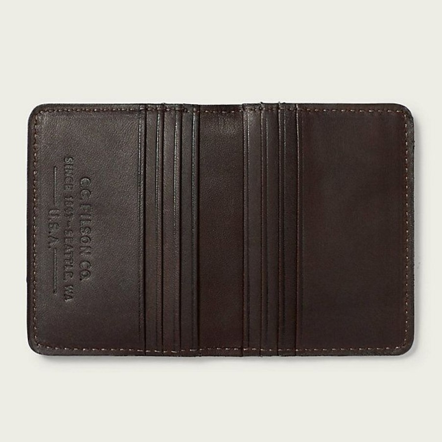 Travel Gear * | Filson Outfitter Wallet Otter Green