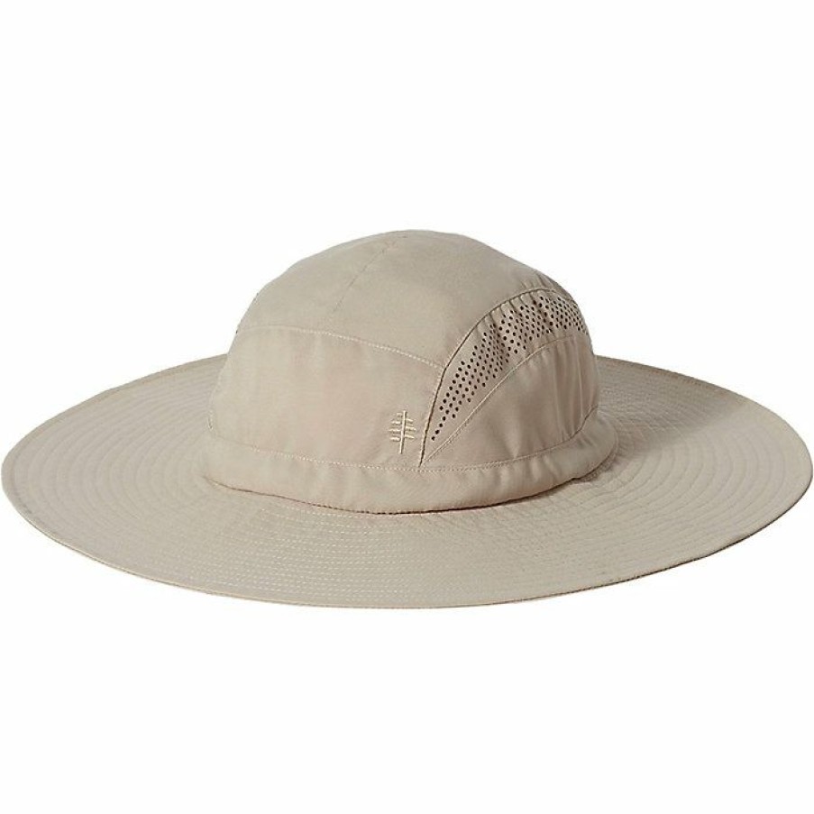 Outerwear * | Royal Robbins Bug Barrier Sun Halo Hat Sandstone