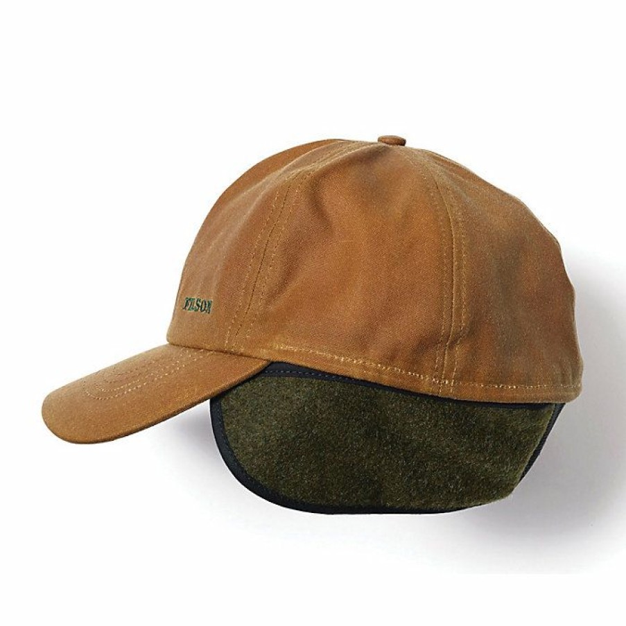 Mens Outerwear * | Filson Insulated Tin Cloth Cap