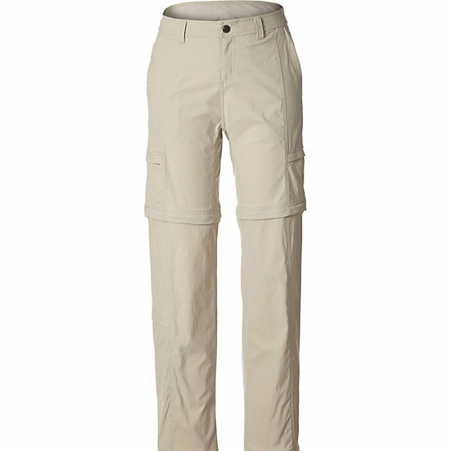 Womens Clothing * | Royal Robbins Women'S Bug Barrier Discovery Zip N' Go Pant Sandstone