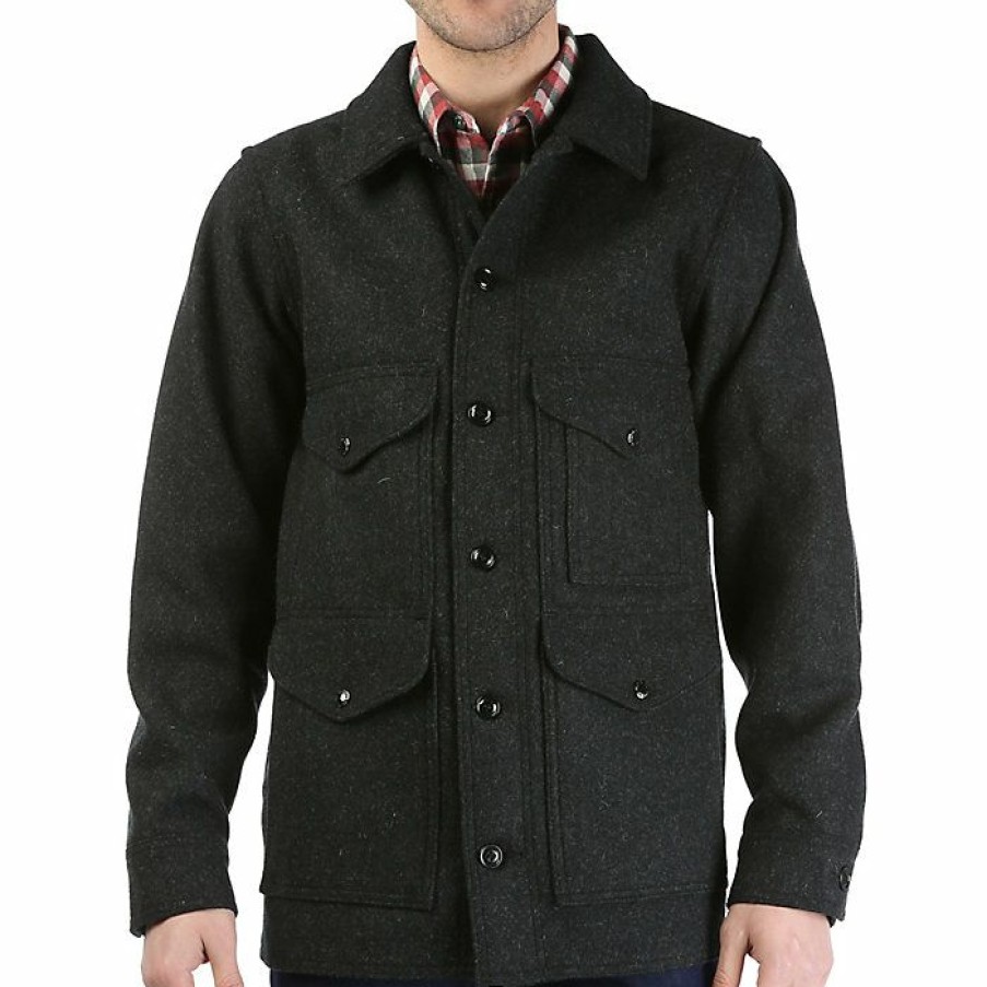 Mens Outerwear * | Filson Men'S Mackinaw Cruiser Jacket