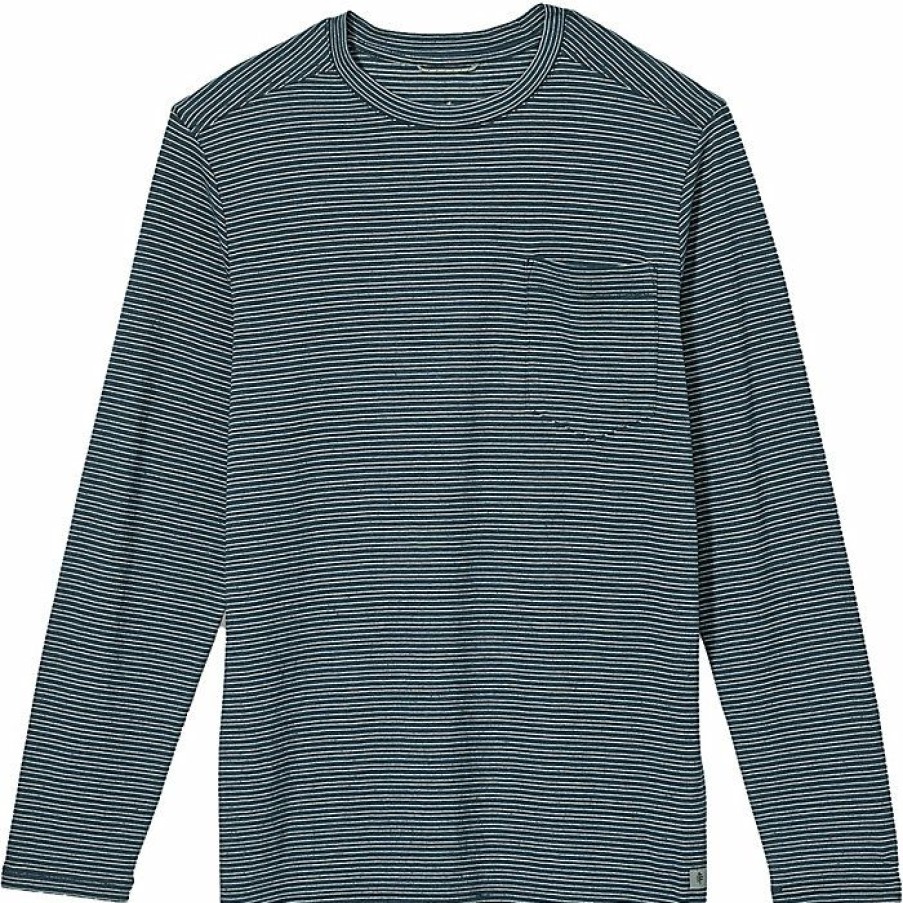 Mens Clothing * | Royal Robbins Men'S Vacationer Crew Ls