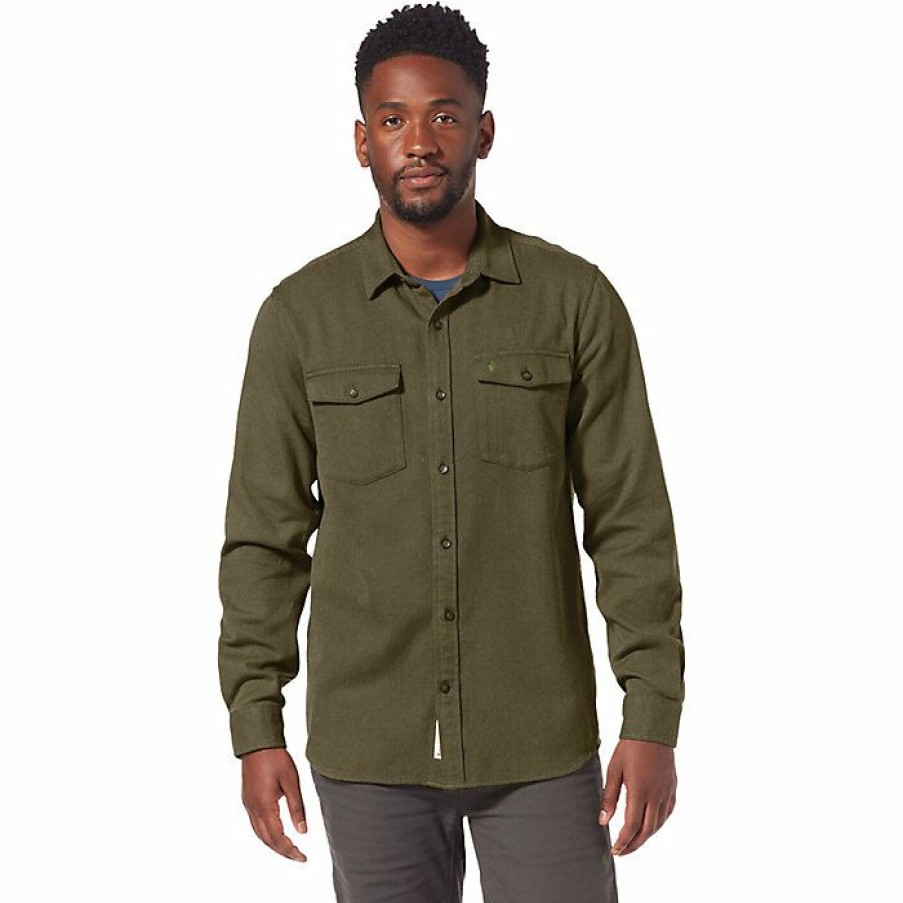 Mens Clothing * | Royal Robbins Men'S Bristol Organic Cotton Twill Ls