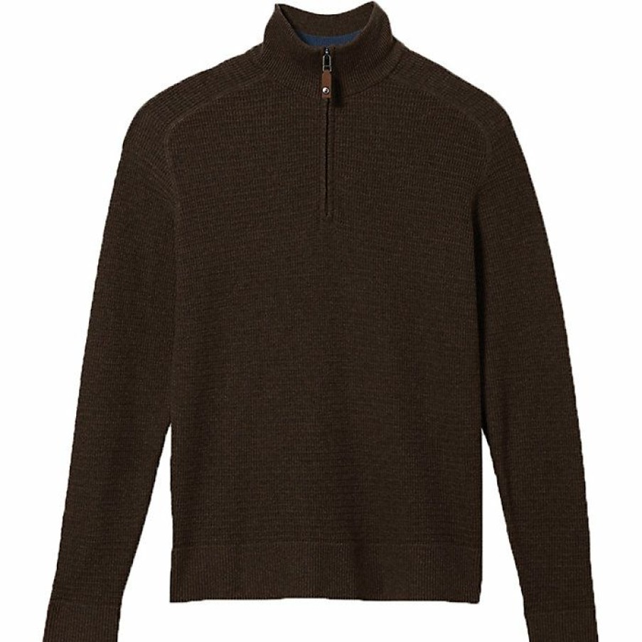 Mens Clothing * | Royal Robbins Men'S All Son Merino Thermal 1/4 Zip Top