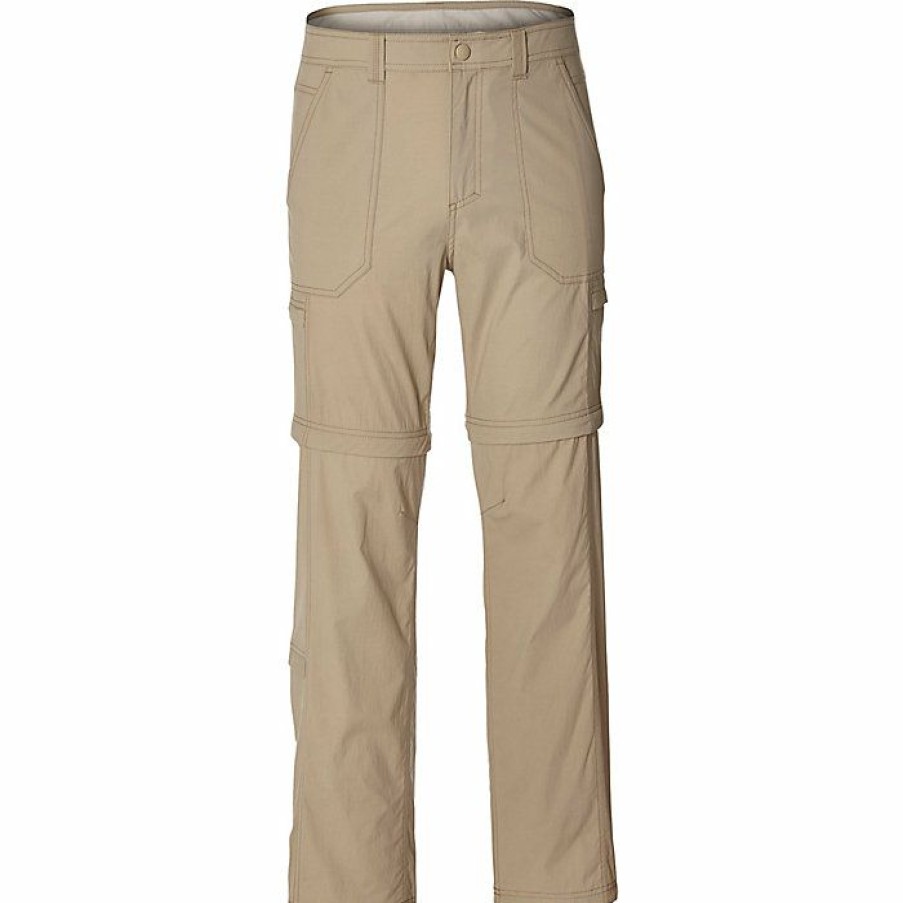 Mens Clothing * | Royal Robbins Men'S Traveler Zip N' Go Pant Khaki