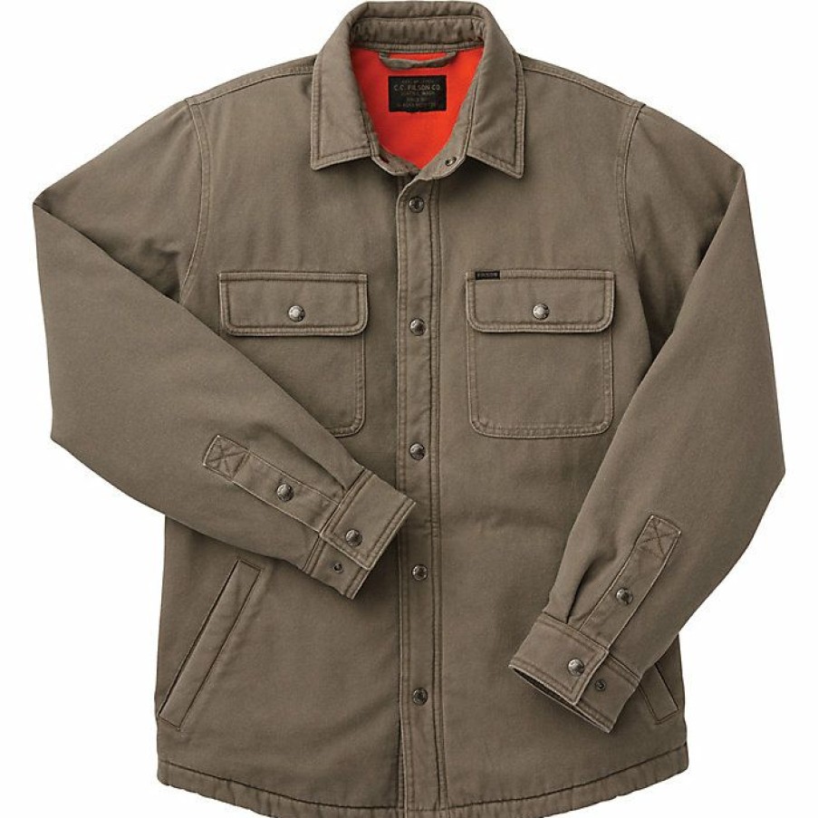 Mens Clothing * | Filson Men'S Fleece Lined Jac-Shirt