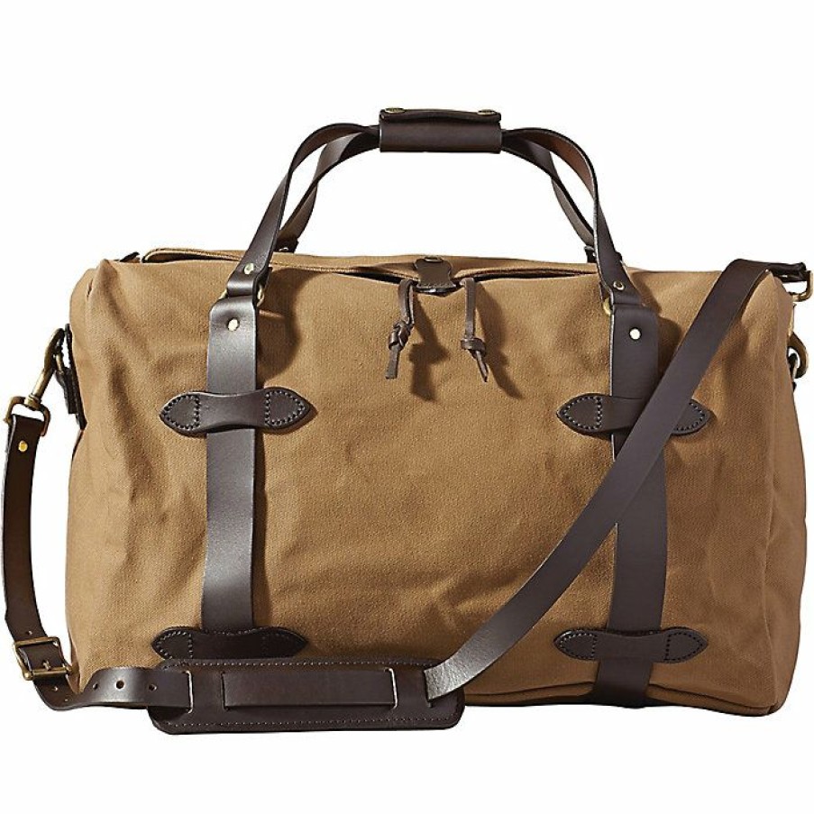 Travel Gear * | Filson Medium Duffle Bag Tan