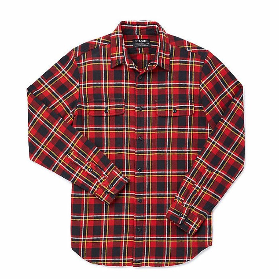 Mens Clothing * | Filson Men'S Vintage Flannel Work Shirt