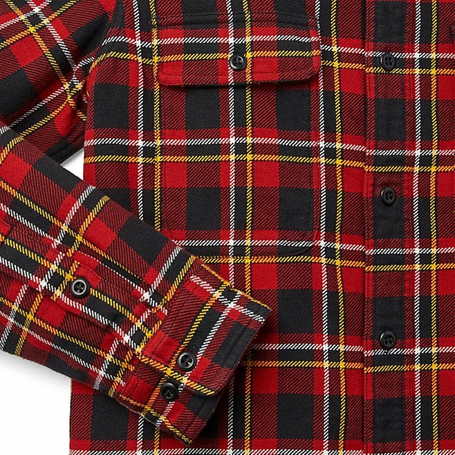 Mens Clothing * | Filson Men'S Vintage Flannel Work Shirt