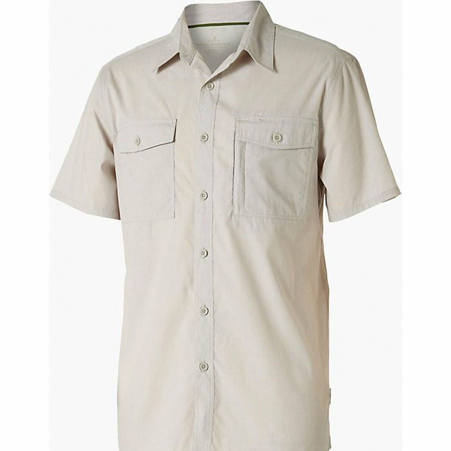 Mens Clothing * | Royal Robbins Men'S Vista Chill Ss Shirt Soapstone