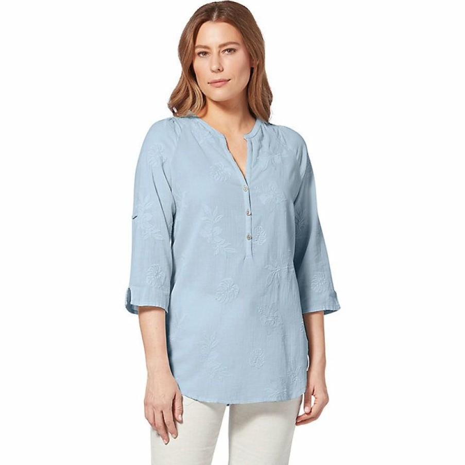 Womens Clothing * | Royal Robbins Women'S Oasis Ii 3/4 Sleeve Tunic