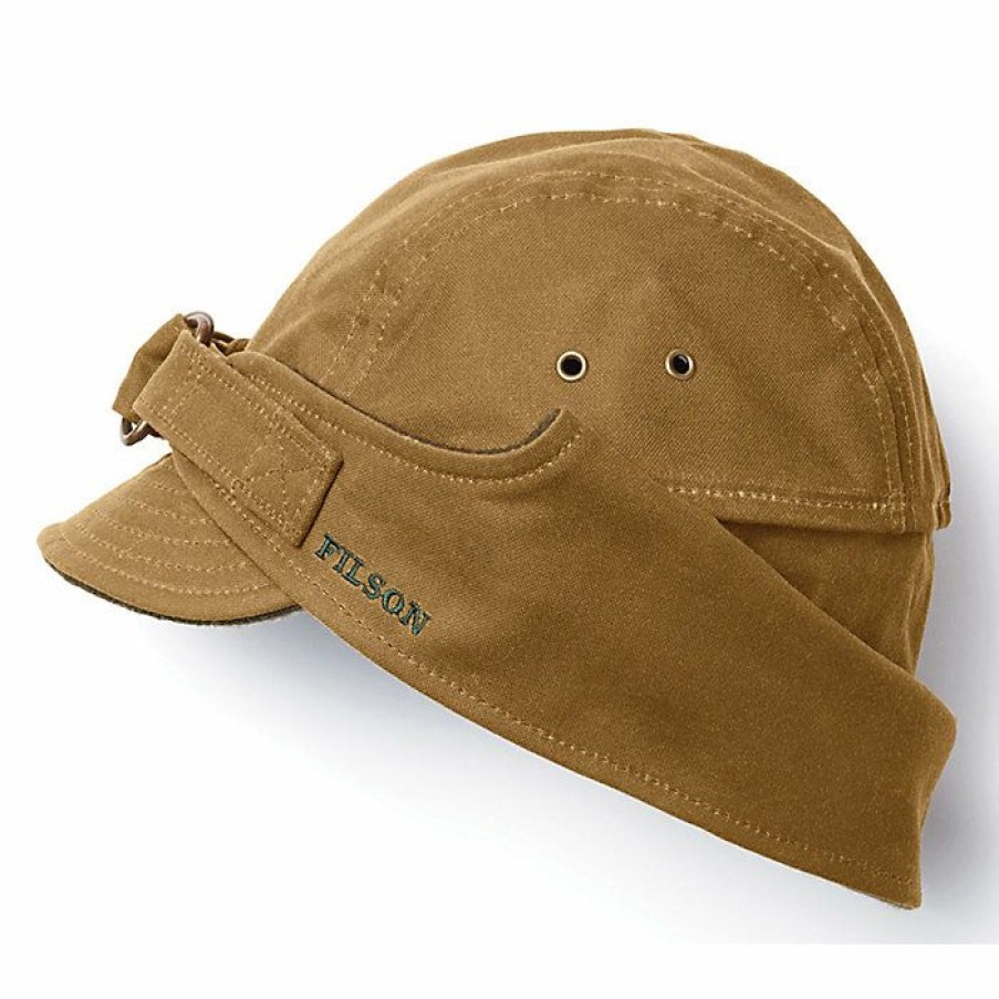 Mens Outerwear * | Filson Tin Cloth Wildfowl Hat