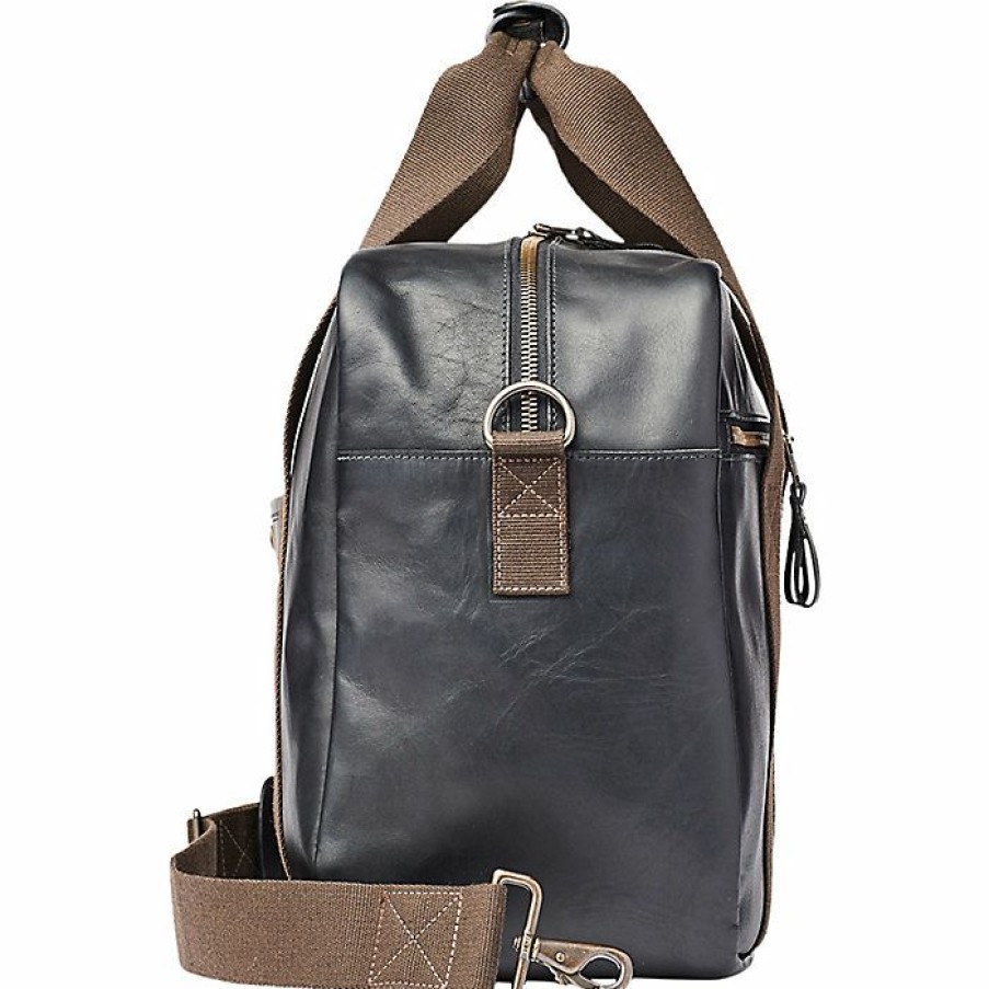 Travel Gear * | Filson Dawson Leather Duffle Bag Black