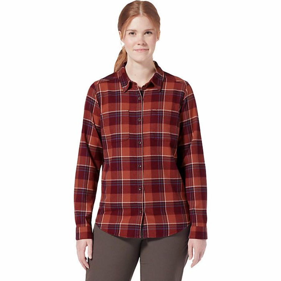 Womens Clothing * | Royal Robbins Women'S Lieback Organic Cottle Ls Flannel