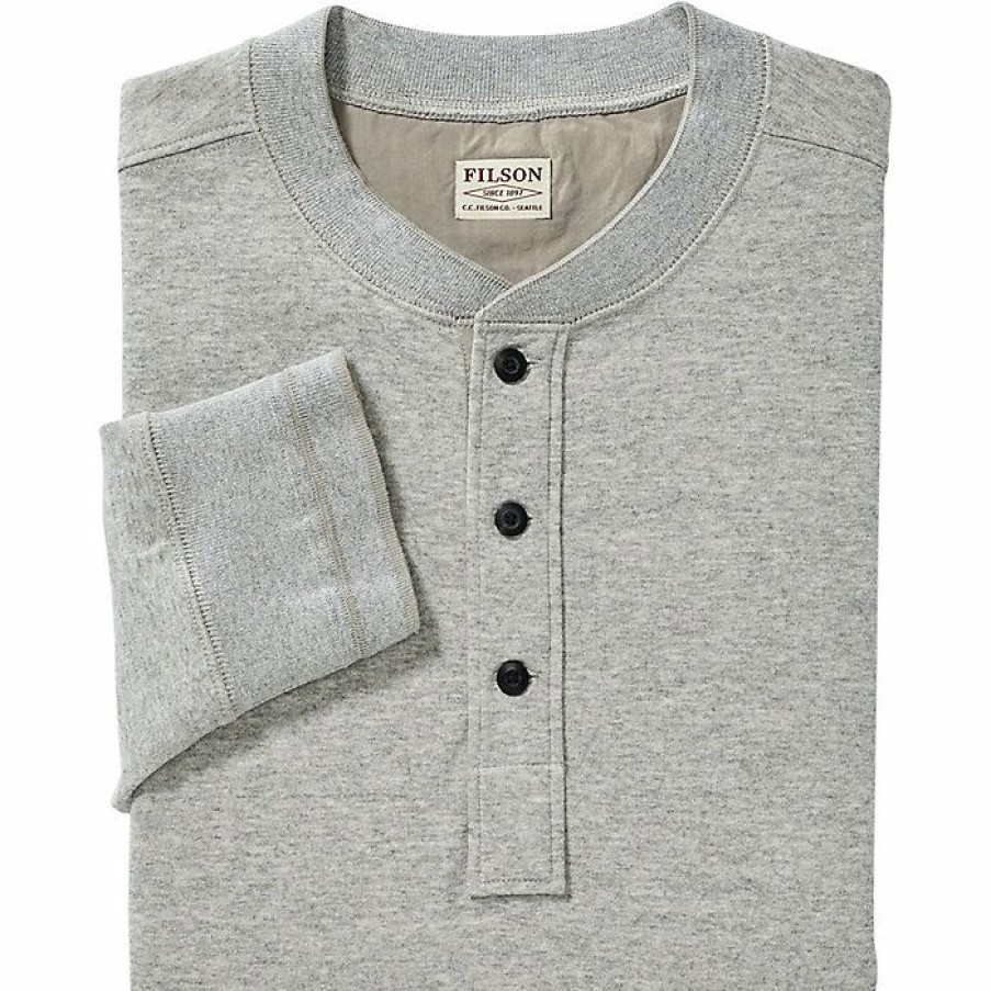 Mens Clothing * | Filson Men'S Double Layer Henley