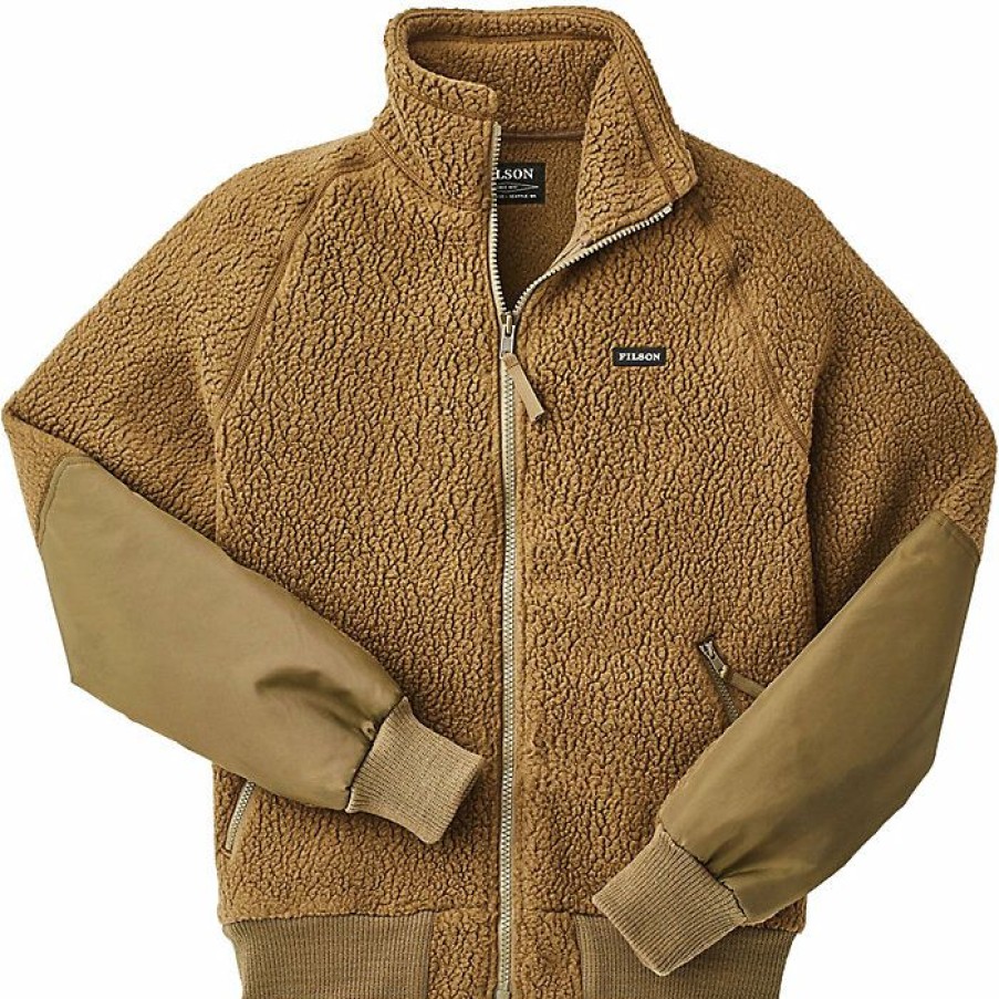 Mens Outerwear * | Filson Men'S Sherpa Fleece Jacket