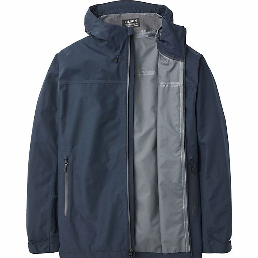 Mens Outerwear * | Filson Men'S Swiftwater Rain Jacket