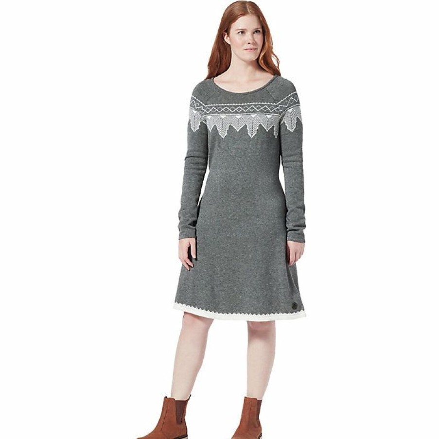 Womens Clothing * | Royal Robbins Women'S All Season Sweater Dress River Rock