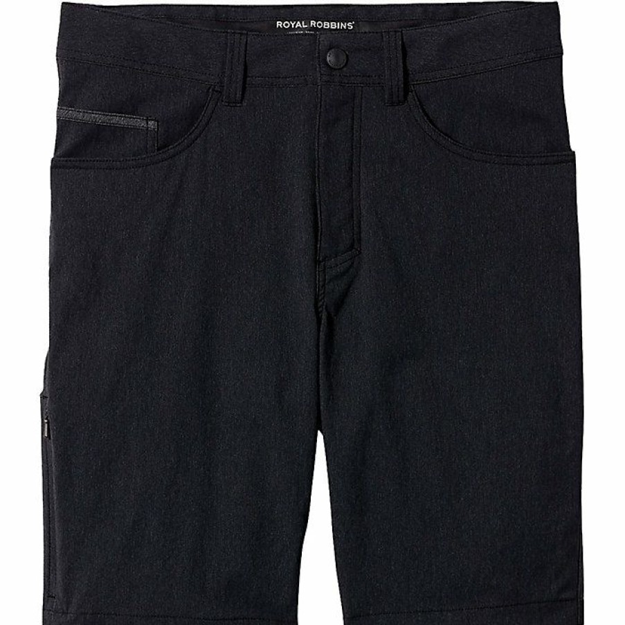 Mens Clothing * | Royal Robbins Men'S Alpine Tour Short Charcoal